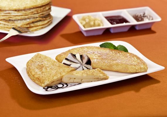 Großer Eierpfannkuchen zu 200 Gramm